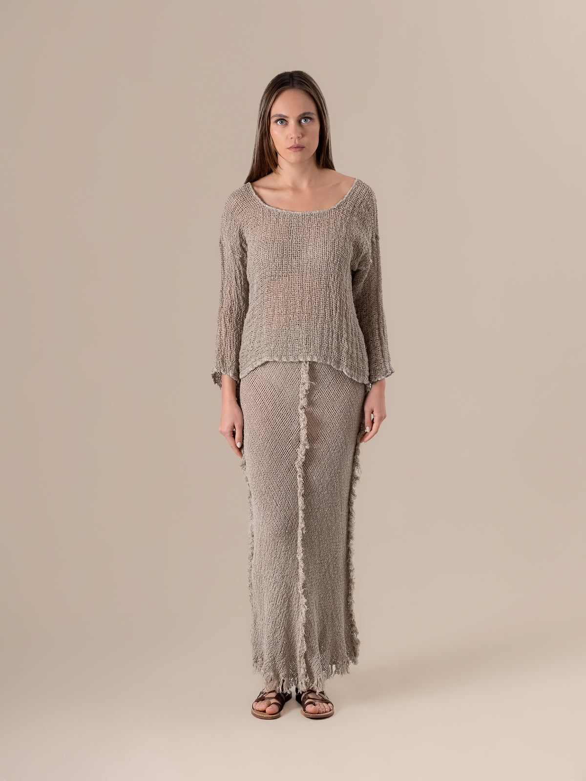 Maglia Bambusa Campagna Naturale MAGLIA BAMBUSA campagna 12 Bottega Di Brunella 