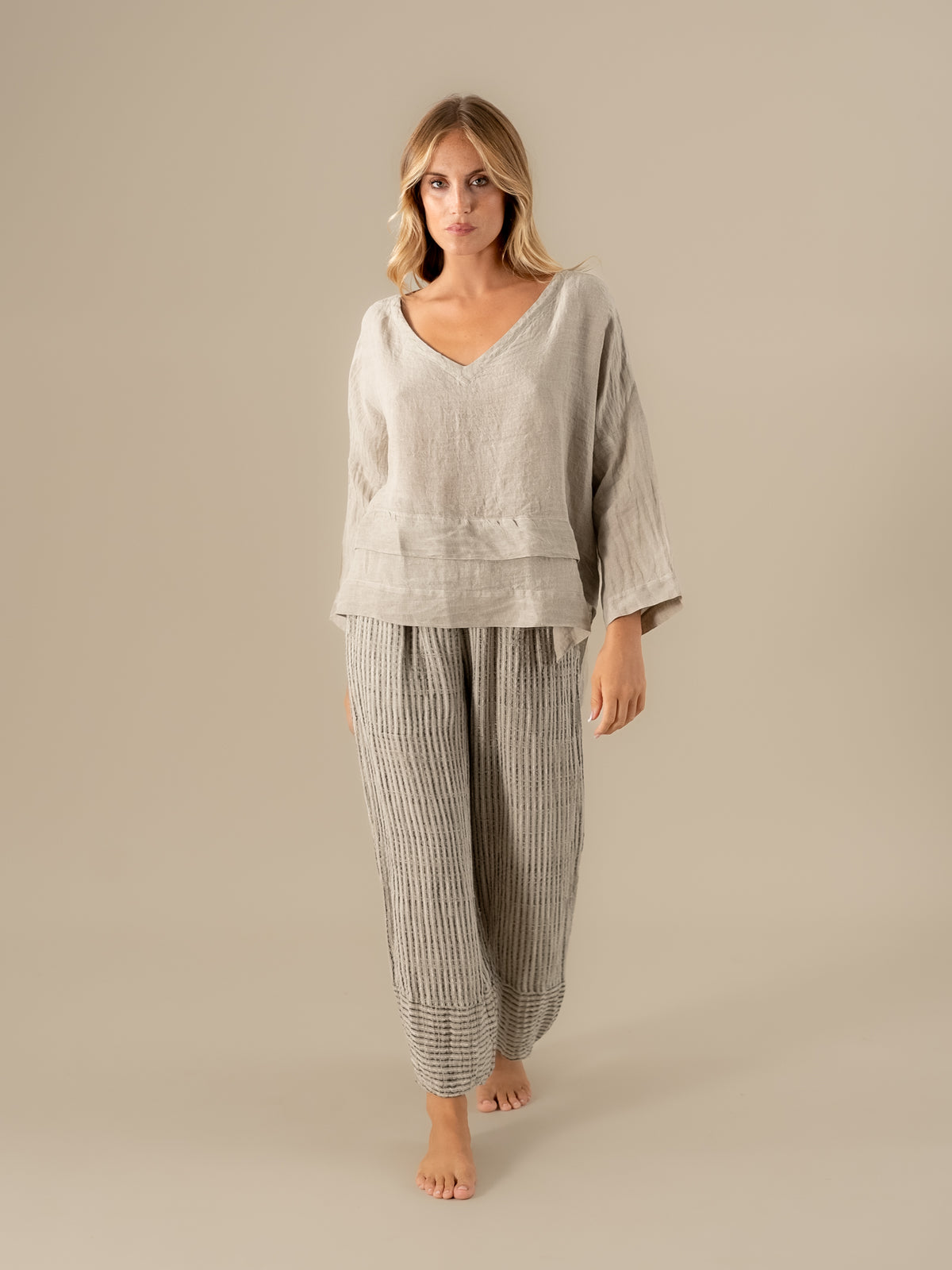 Camicia Iside Battista Naturale CAMICIA ISIDE battista 12 Bottega Di Brunella 