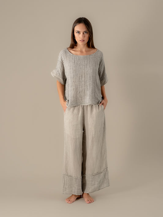 Camicia Minosse Nilo Naturale CAMICIA MINOSSE nilo 12 Bottega Di Brunella 