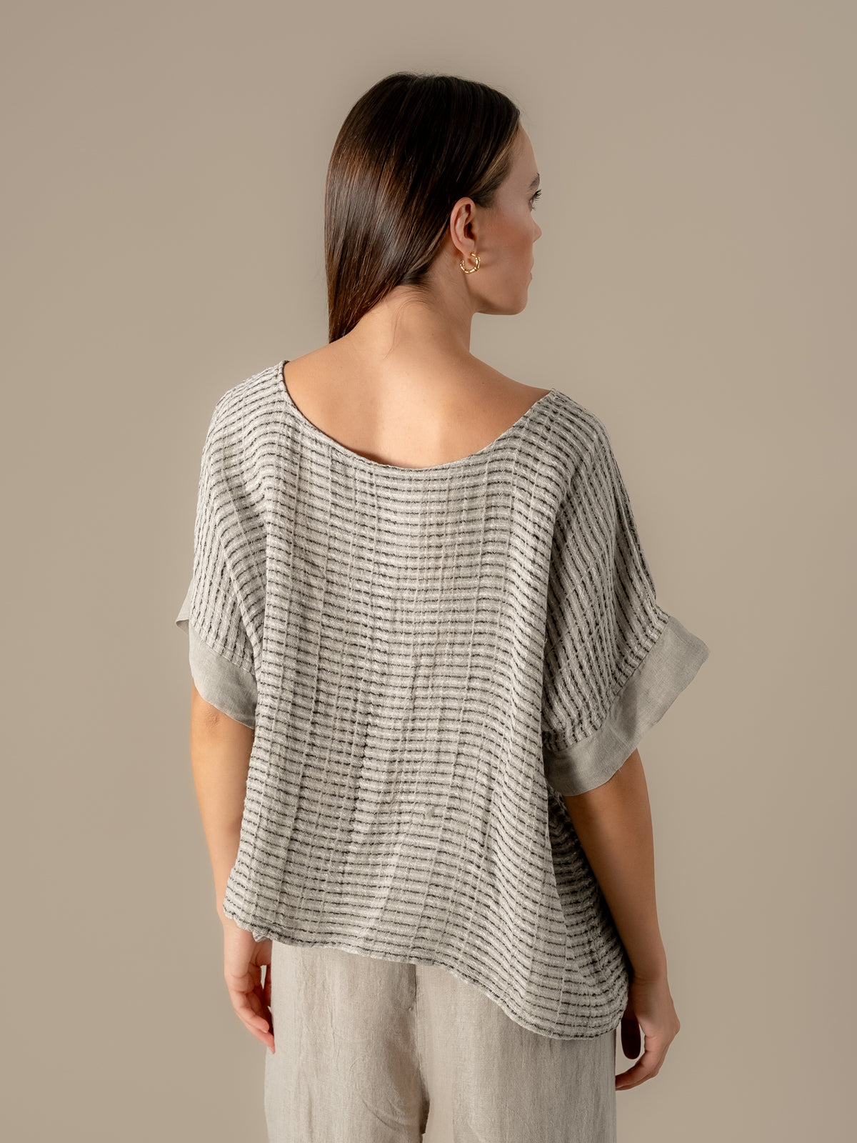 Camicia Minosse Nilo Naturale CAMICIA MINOSSE nilo 12 Bottega Di Brunella 