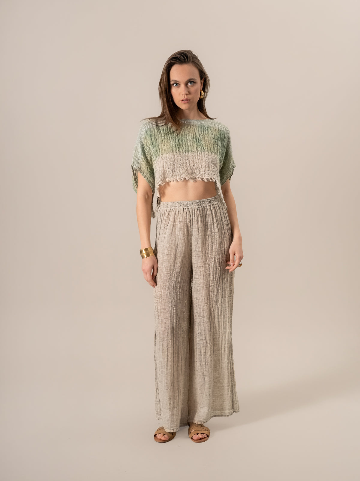 Top Girasole Riga Lemon Naturale TOP GIRASOLE RIGA LEMON 12 Bottega Di Brunella 