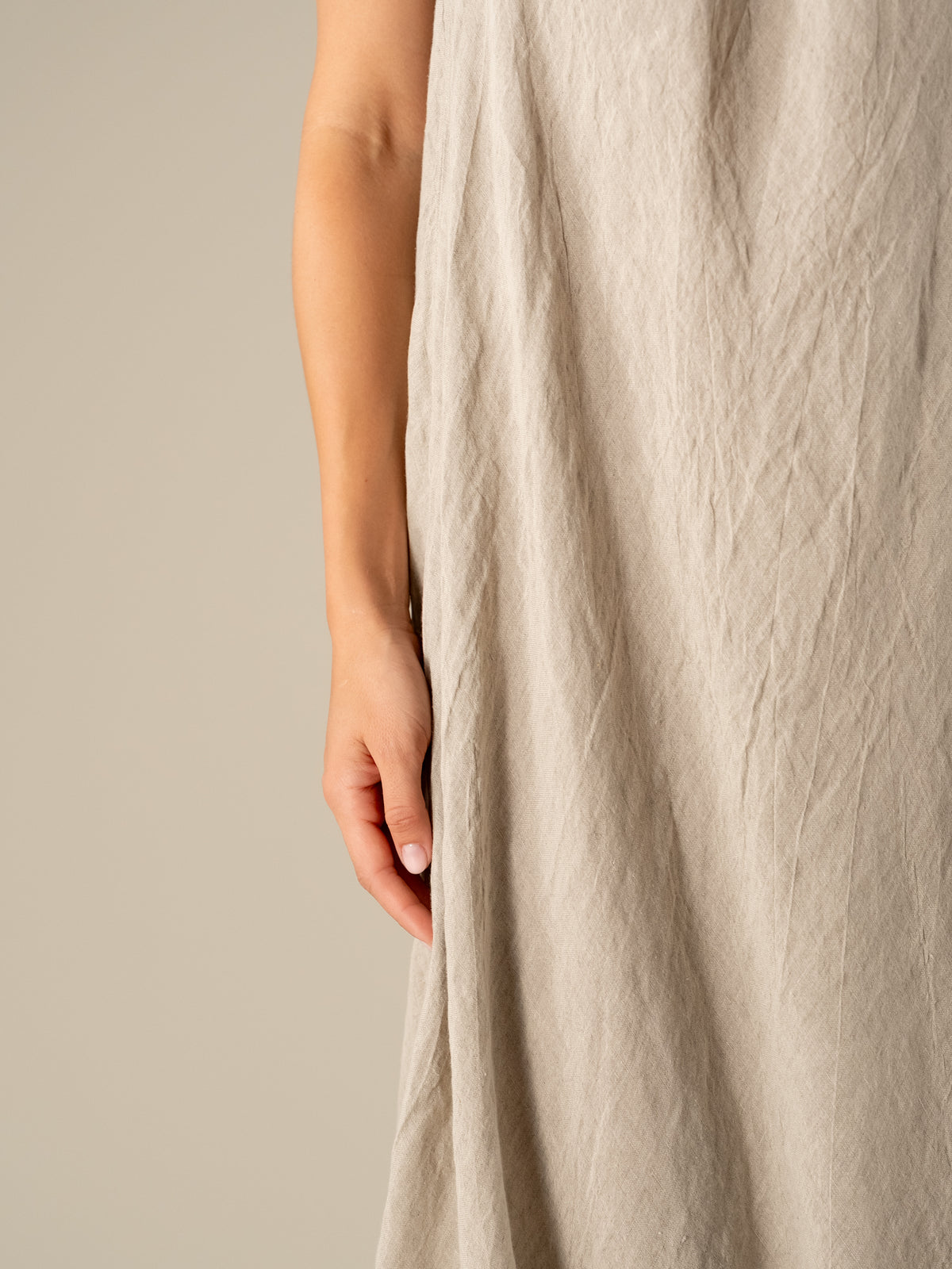 Vestito Anubi Battista Naturale VESTITO ANUBI battista 12 Bottega Di Brunella 