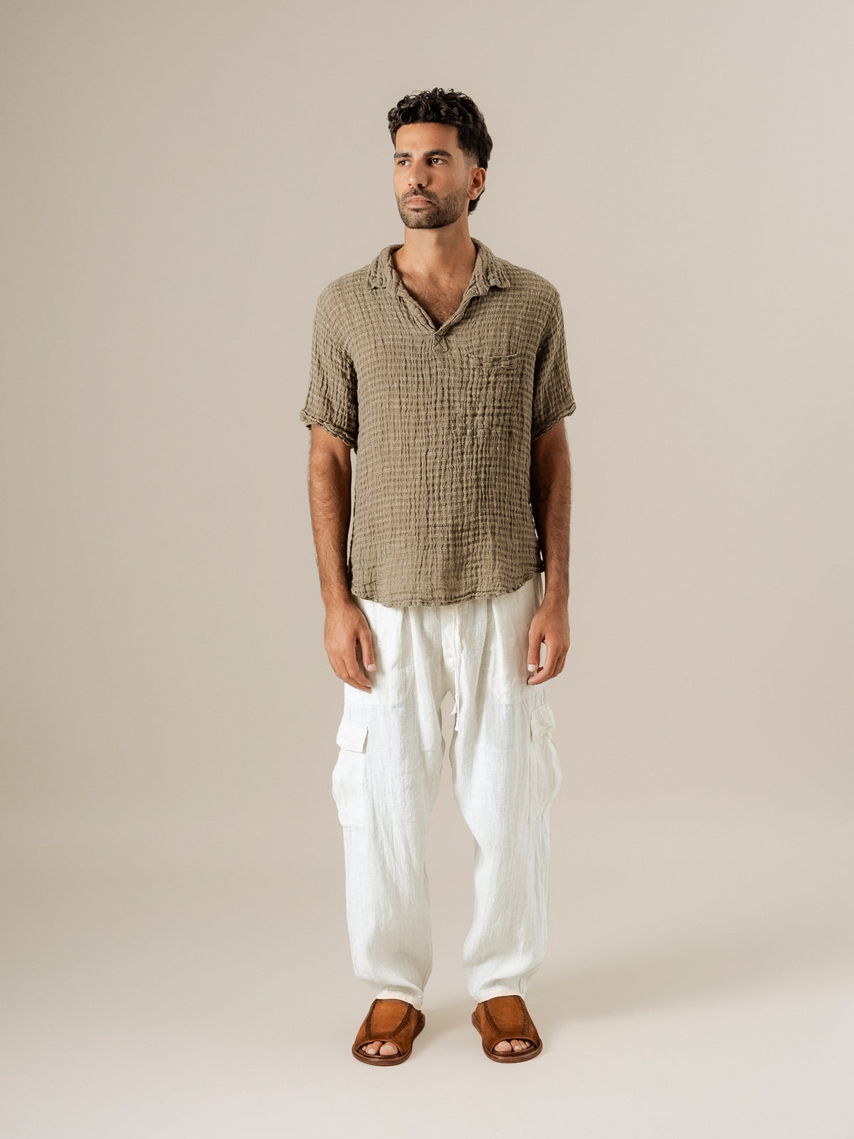 Camicia Colombia Garza Uffizi Fossile CAMICIA COLOMBIA garza uffizi 284 Bottega Di Brunella 