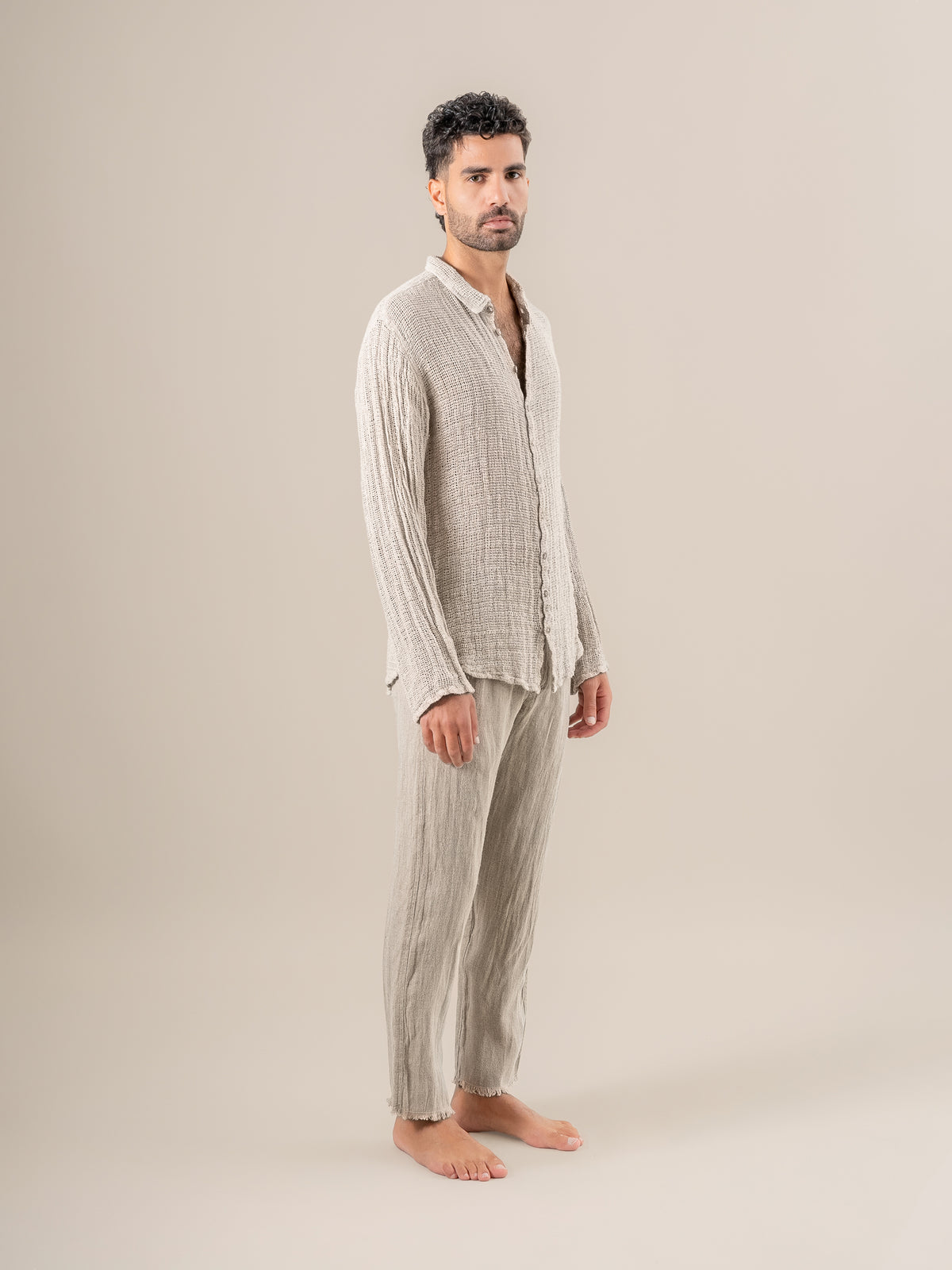 Camicia Ischia Ag Naturale CAMICIA ISCHIA ag 12 Bottega Di Brunella 