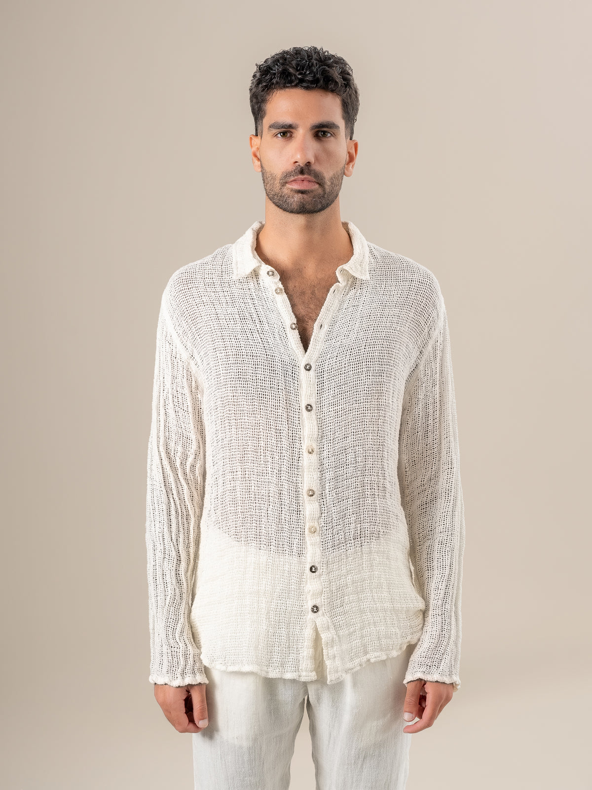 Camicia Ischia Ag Latte CAMICIA ISCHIA ag 33 Bottega Di Brunella 