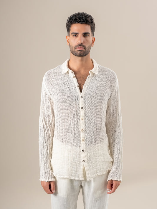 Camicia Ischia Ag Latte CAMICIA ISCHIA ag 33 Bottega Di Brunella 