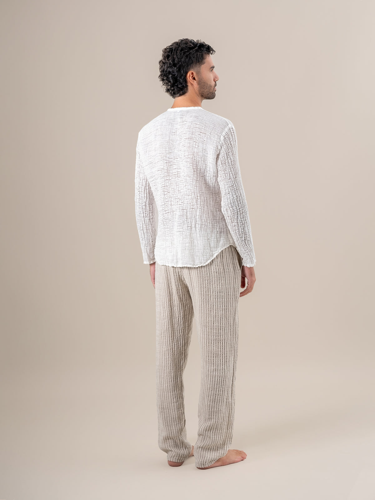 Camicia Marco Garzata Latte CAMICIA MARCO garzata 33 Bottega Di Brunella 