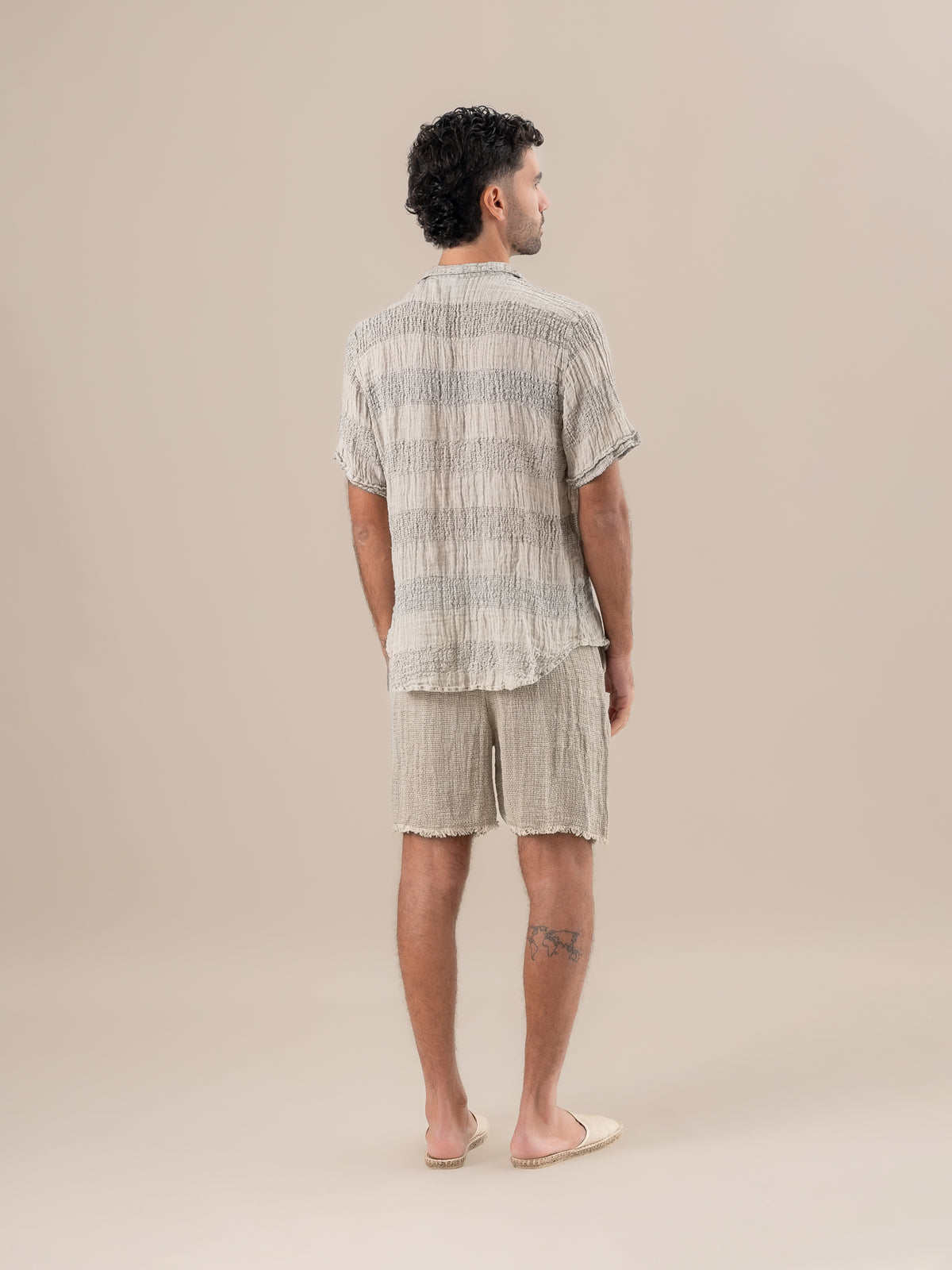 Camicia Monica Garza Milos Naturale CAMICIA MONICA GARZA MILOS 12 Bottega Di Brunella 