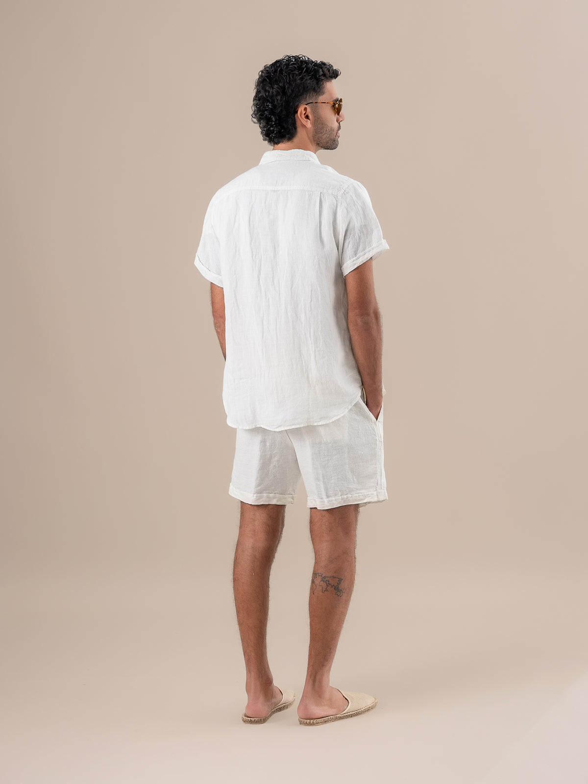 Camicia Peppe M/M Battista Latte CAMICIA PEPPE m/m battista 33 Bottega Di Brunella 