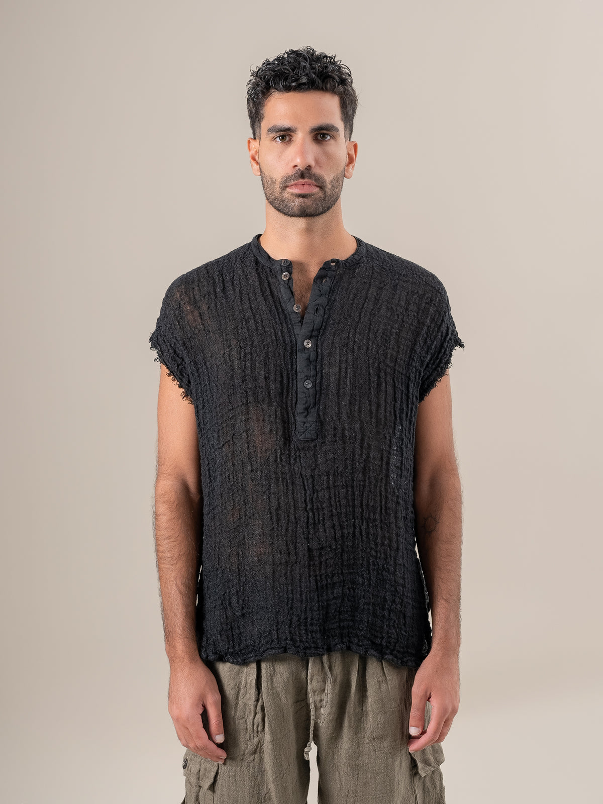 Maglia Salice Ulivo Nero MAGLIA SALICE ulivo 0 Bottega Di Brunella 