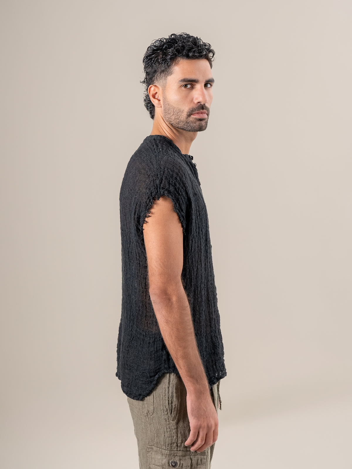 Maglia Salice Ulivo Nero MAGLIA SALICE ulivo 0 Bottega Di Brunella 