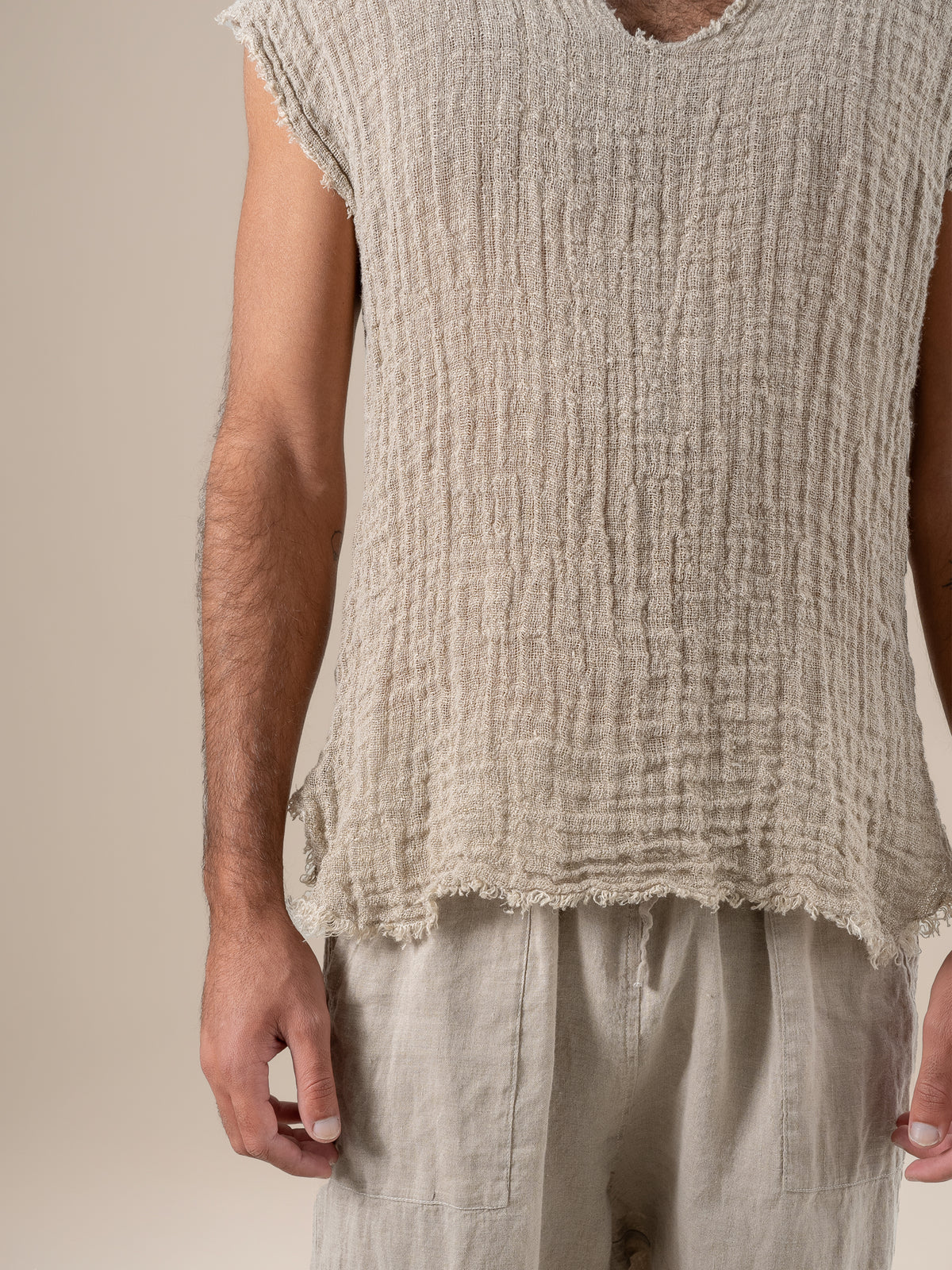Maglia Sandokan Ulivo Naturale MAGLIA SANDOKAN G/M ULIVO 12 Bottega Di Brunella 