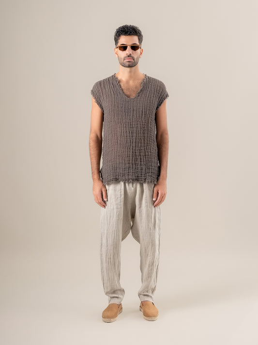 Maglia Sandokan G/M Ulivo Carrubo MAGLIA SANDOKAN G/M ulivo 281 Bottega Di Brunella 