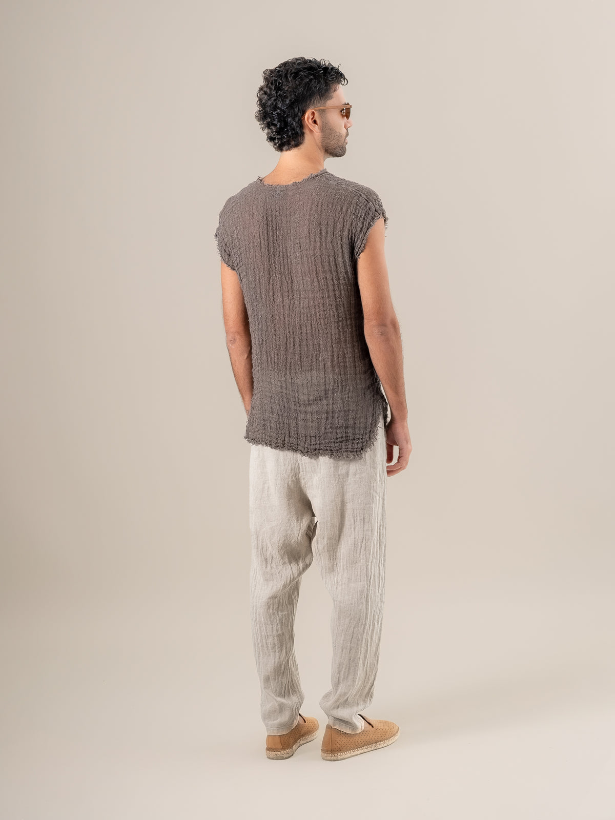 Pantalone Agathos Battista Naturale PANTALONE AGATHOS battista 12 Bottega Di Brunella 