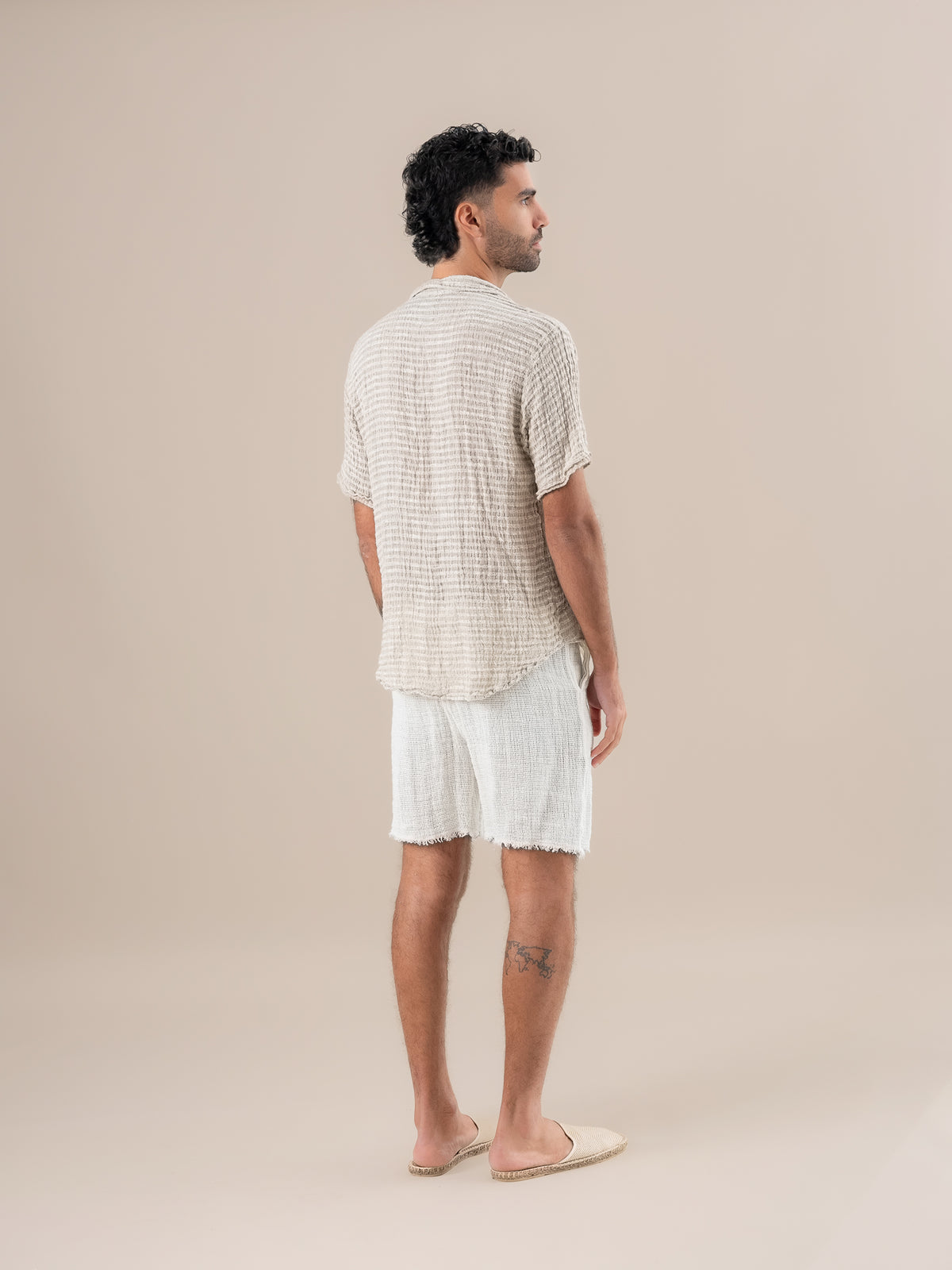 Shorts Amalfi Aida Latte SHORT AMALFI aida 33 Bottega Di Brunella 
